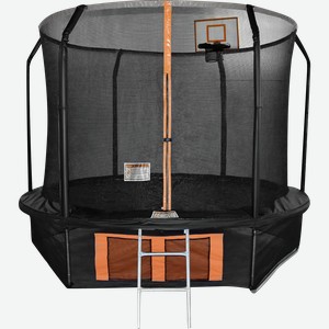 Батут ACTIWELL 305x305x230см, с лестницей и баскетбольным кольцом, Арт. 10F305-BA