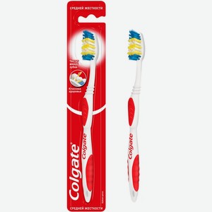 Зубная щетка Colgate Классика здоровья средней жесткости 1 шт. цвет в ассортименте