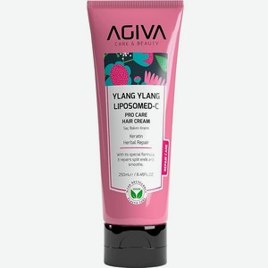 AGIVA BEAUTY Крем Кондиционер для волос Ylang Ylang Lipozom C Pro Care, 250 мл