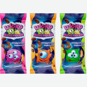 Драже МОК МОК Воздушная пшеница в молочном шоколаде, Россия, 30 г