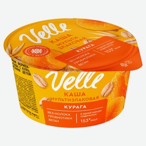 Каша овсяная VELLE Vegan мультизлаковая с курагой охлажденная, 170 г