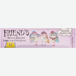 Пастила фруктовая ЧТМ fantasy brands Яблоко и слива д/я дошк.и школ.возраста, Россия, 27 г