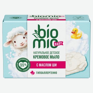 Мыло детское BioMio с маслом ши, 90 г