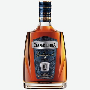 Коньяк Старейшина Travel 3-летний 40% 0.25л, 250 мл