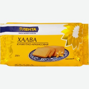 Халва ЛЕНТА Кунжутно-арахисовая, Россия, 250 г