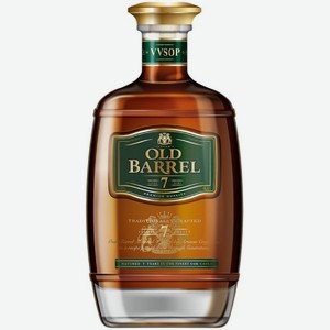 Коньяк Father s Old Barrel выдержанный КВ 7-летний российский 40% 500мл, 500 мл