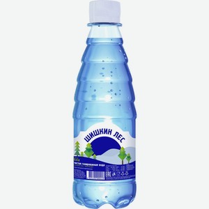 Вода питьевая ШИШКИН ЛЕС газ. ПЭТ, Россия, 0.4 L