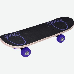 Скейтборд ACTIWELL 42,5х12,5см с принтом, Арт. MU23062601