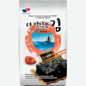 Морская капуста Hokang жаренная со вкусом кимчи 5 г