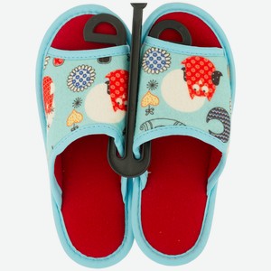 Туфли комнатные с верхом из текст.матер детские и подростковые р.31-35 AW20 BTK70801-32-243 FB