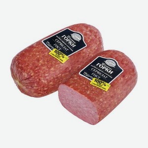 Колбаса Сервелат Ближние горки варено-копченый весовая