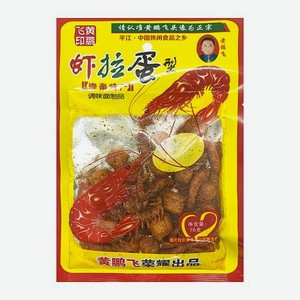 Cнеки со вкусом креветки с яйцом Нuang Peng Fei 78г