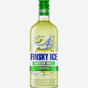 Коктейль Finsky ice Moscow mule 20% 375мл, 375 мл