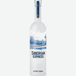 Водка Siberian Express 40% 0.5л, 500 мл