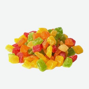 Цукаты ананаса сушеные, Цена за 100 г