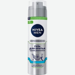 Гель для бритья Nivea Men Одним движением 200мл, 200 мл