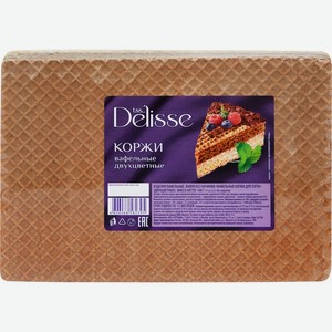 Корж вафельный DELISSE, Россия, 140 г