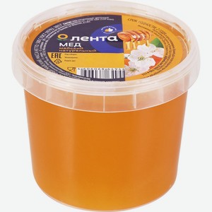 Мед ЛЕНТА Натуральный цветочный майский, Россия, 500 г