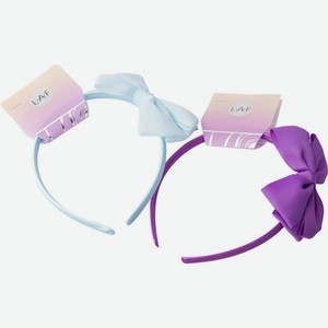 Ободок LAF детский с бантом в ассортименте