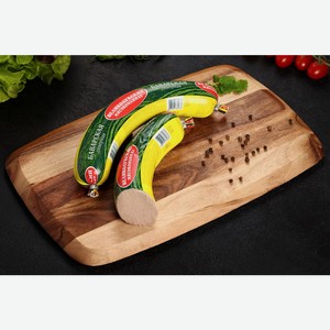 Колбаса МК ВЕЛИКОЛУКСКИЙ Ливерная Баварская полиамид, Россия, 330 г