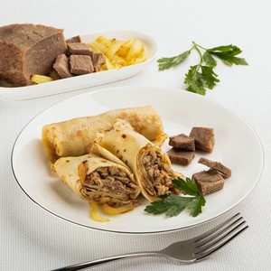 БлинчикиТМ У ПалычаБлинчики с говядиной 150 г