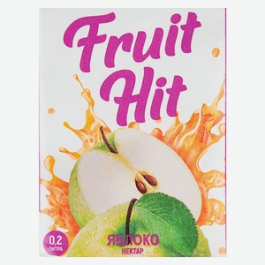 Нектар Фрут Хит Яблоко 0,2л т/пак
