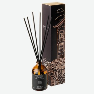 EMERGE Диффузор ароматический Orange Jasmine Vanilla для дома с палочками, 100 мл