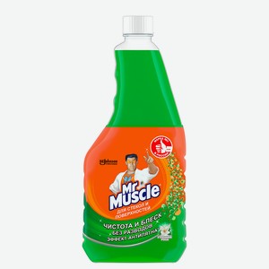 MR.MUSCLE Чистящее средство для стёкол  Утренняя роса  (запаска), 530 мл