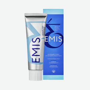 EMIS Биоактивная зубная паста Кальций Плюс, 1 шт.
