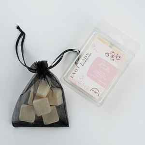 ENOT LABS Ароматическое саше для белья в шкаф, Ароматическое саше для белья в шкаф Tabbaco Vanilla 6 кубиков, мешочек из арганзы