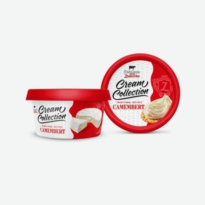 БЗМЖ Сыр плавленый Cream Collection Сamembert 28%, 125г