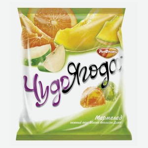 Мармелад Чудо-Ягода яблоко апельсин дыня, 250 г