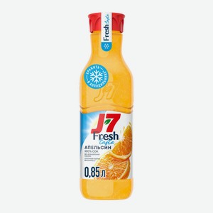 Сок J7 апельсин с мякотью 0,85л пэт
