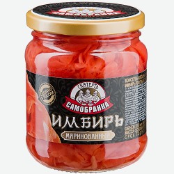 Имбирь розовый маринованный Скатерть Самобранка 250мл