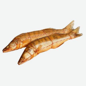 Судак горячего копчения «Фландерр» потрошеный с головой, вес цена за 1 кг