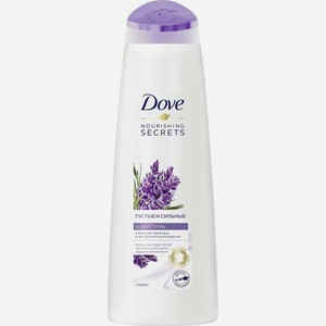 Шампунь Dove Nourishing Secrets Густые и сильные лаванда и розмарин 380мл, 380 мл