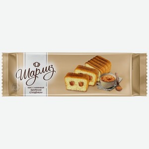 Кекс Шарлиз с начинкой Вареная сгущенка 225г, 225 г