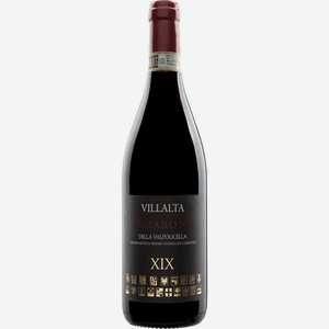 Вино Villalta Amarone della Valpolicella красное полусухое 14.5% 0.75л, 750 мл