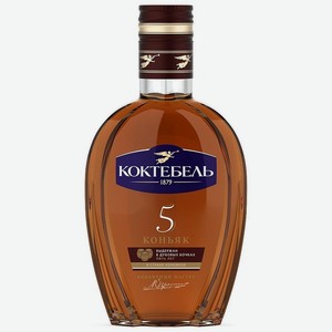 Коньяк Коктебель 5-летний 40% 250мл, 250 мл
