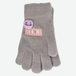 Перчатки детские Blue SneZka вязаные одинарные толстые 5-9лет арт. V-84