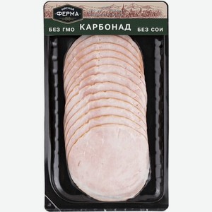 Карбонад Мясная Ферма из свинины копчено-вареный 100г
