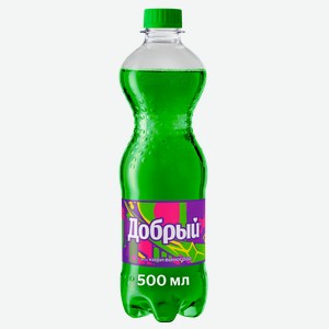 Напиток Добрый Киви и виноград газированный 500 мл