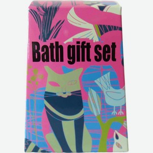 Набор Linmin Raspberry соль + бомбочка + мочалка