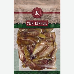 Уши свиные Коптильный Двор копчёно-варёные, 100г