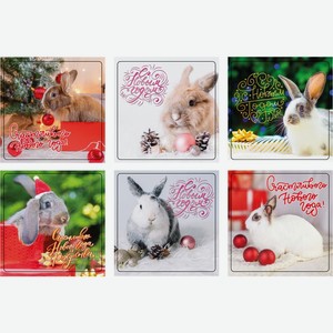 Магнит виниловый  Кролик  в ассортименте 1 шт