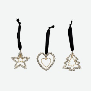 Подвеска металлическая, 6 см