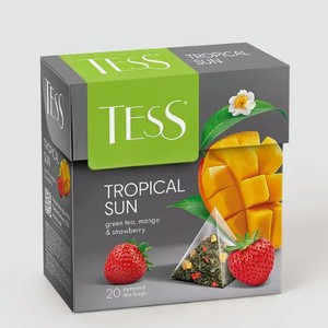 Чай зеленый «Tess» Tropical sun, 20 пирамидок, 36 г