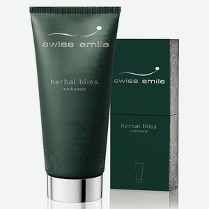 SWISS SMILE Витаминно-травяная зубная паста  Травяное удовольствие , цвет: Зеленый, 75 мл
