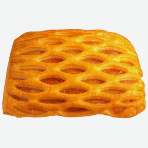 Слойка дрожжевая с апельсиновой начинкой