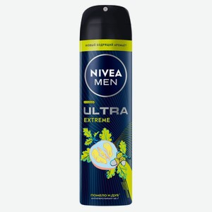 Дезодорант-антиперспирант NIVEA Men Deo Ultra Extreme спрей, 150 мл